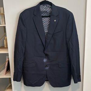 Elegant Ted Baker Midnight Blue Men's Blazer